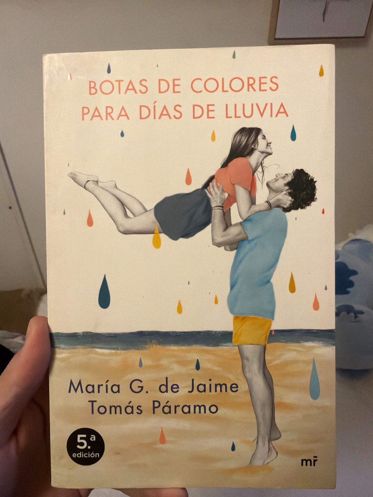 Portada de Botas de colores para días de lluvia